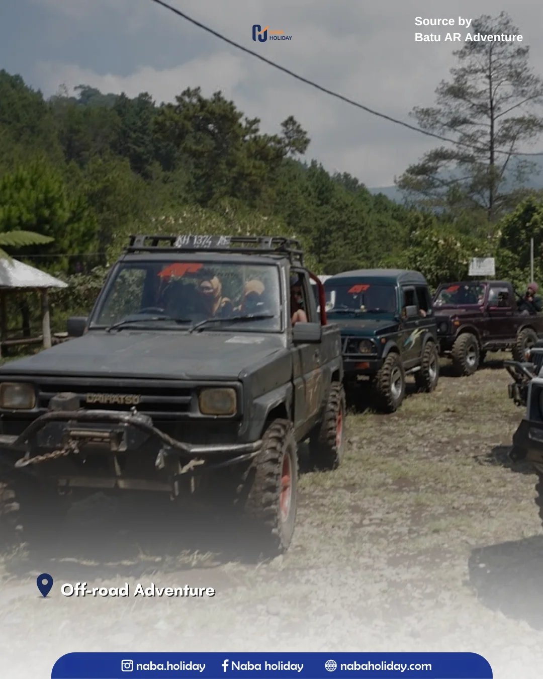 Off-road Adventure Wisata Petik Apel Agro Rakyat