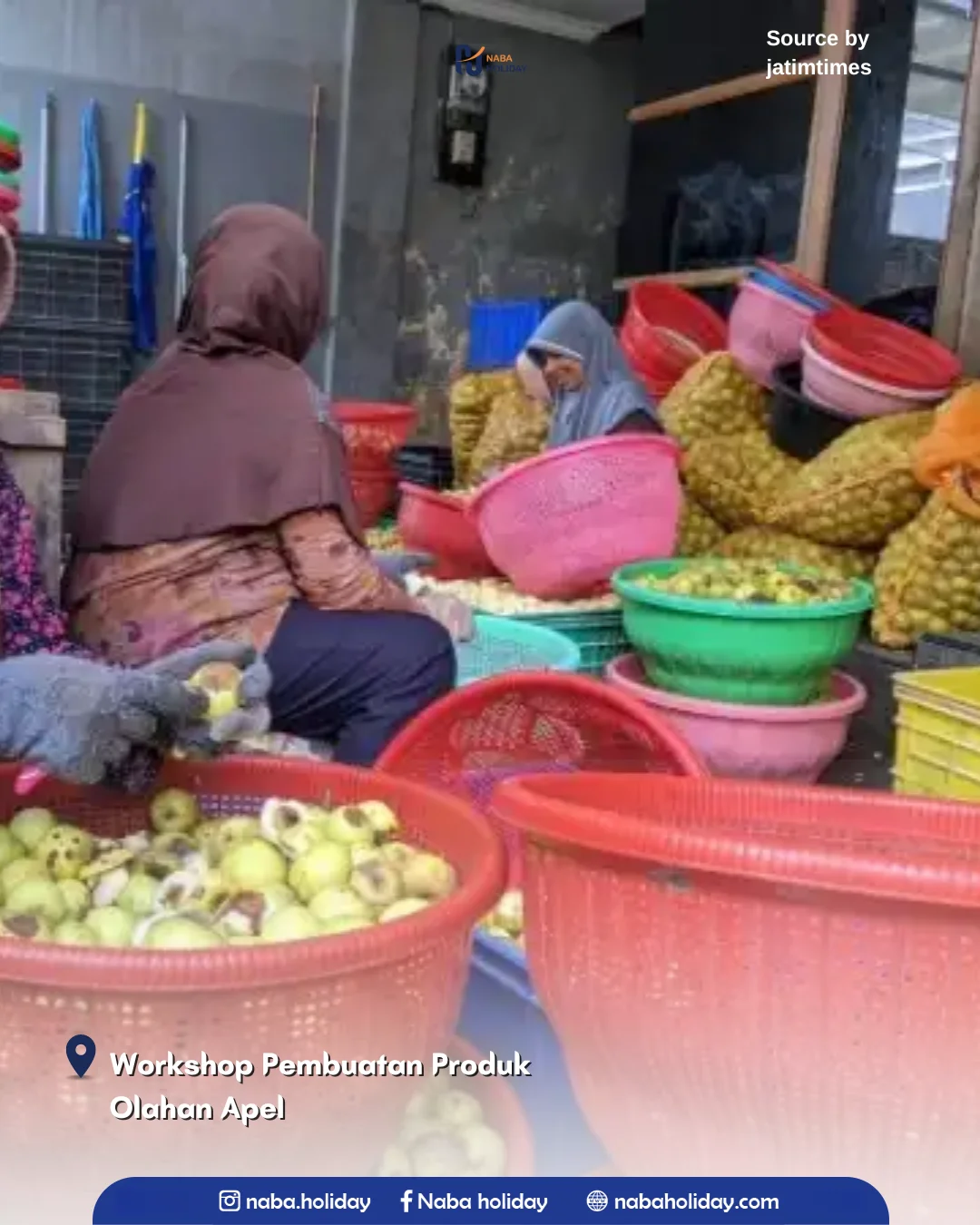Workshop Pembuatan Produk Olahan Apel