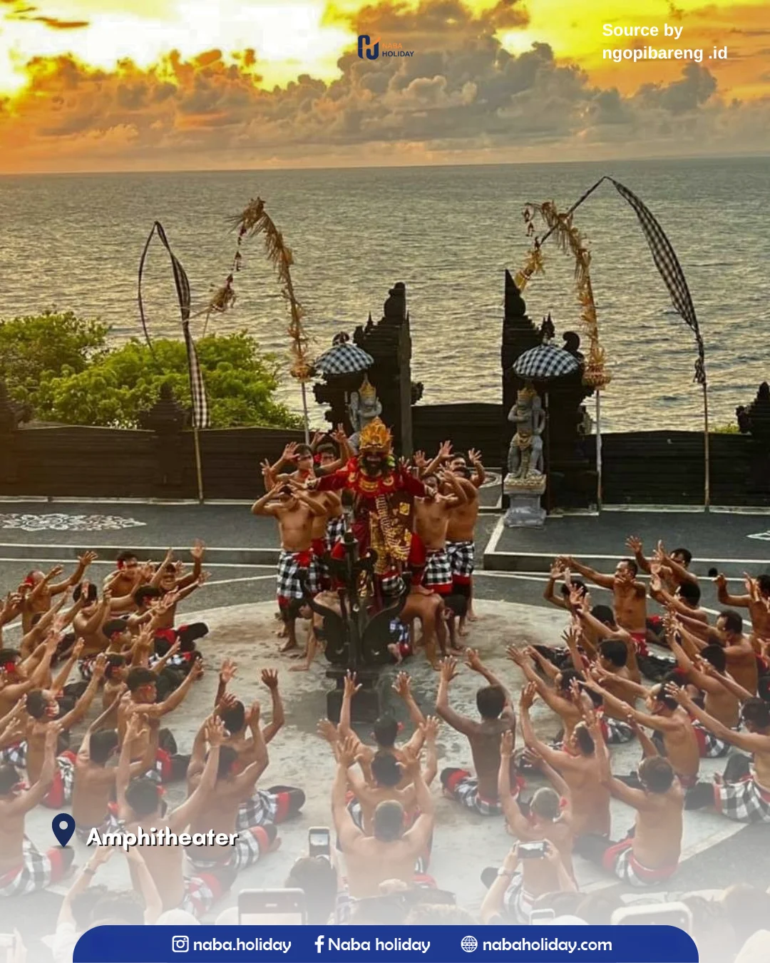 Amphitheater Garuda Wisnu kencana park
