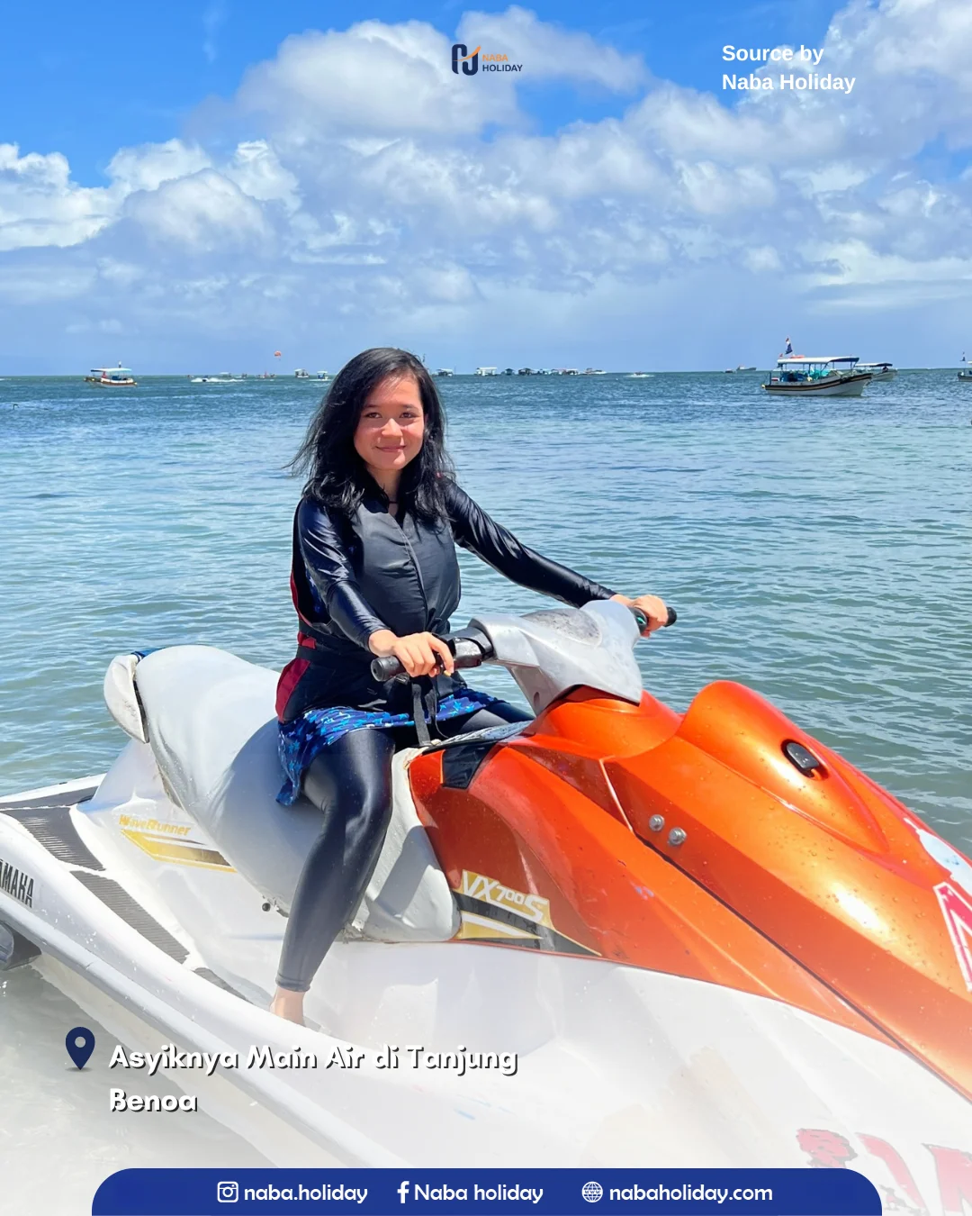 Asyiknya Main Air di Tanjung Benoa 2 Tanjung Benoa Beach