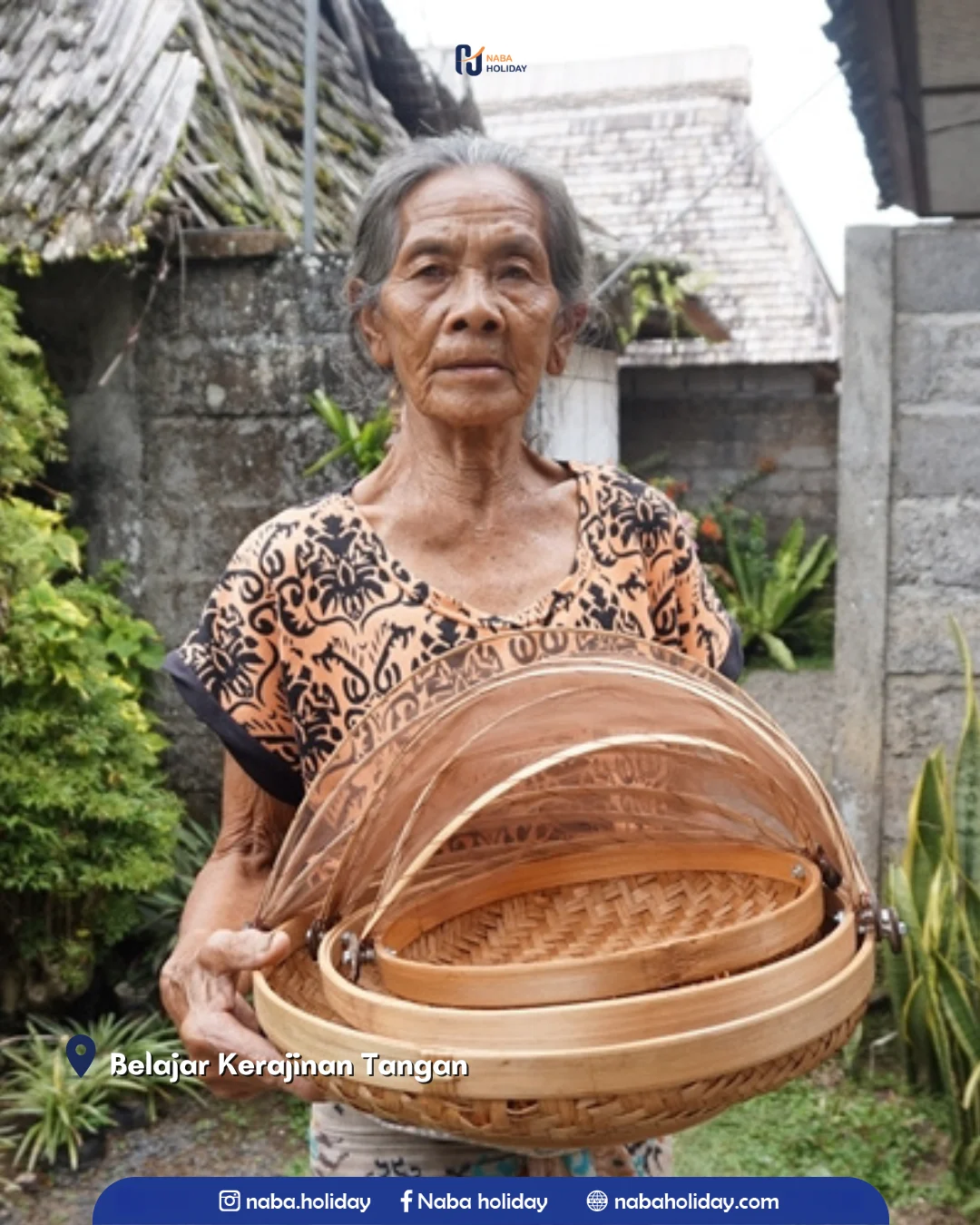Belajar Kerajinan Tangan Desa Penglipuran