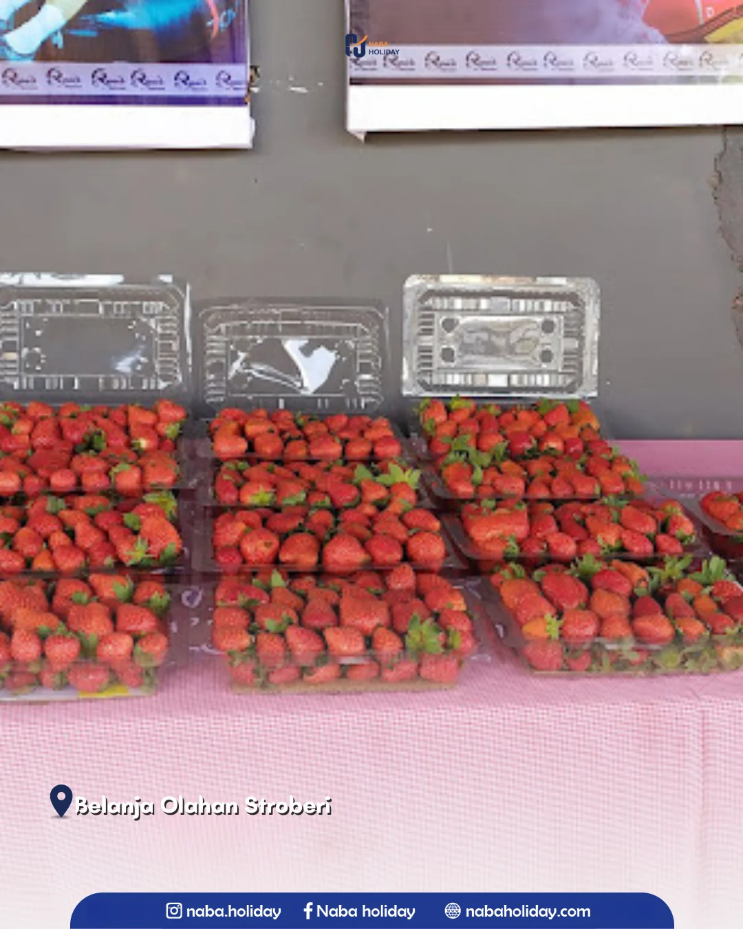 Belanja Produk Olahan Stroberi wisata petik strawberry batu