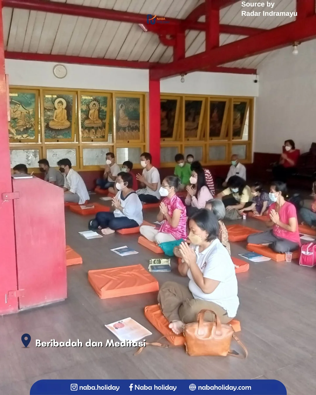 Beribadah dan Meditasi vihara dewi welas asih