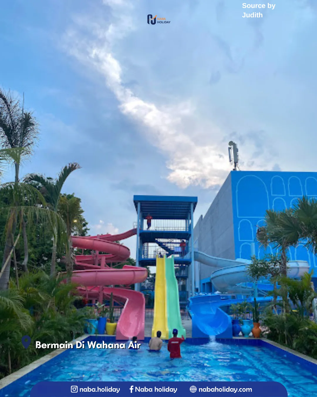 Bermain Di Wahana Air tropikana waterpark cirebon