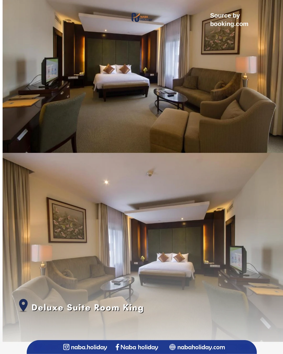 Deluxe Suite Room King Hotel Santika Cirebon Deluxe Suite Room King Hotel Santika Cirebon