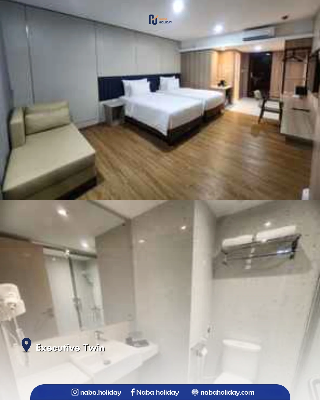 Executive Twin Gulala Azana Resort Guci Tegal Executive Twin Gulala Azana Resort Guci Tegal