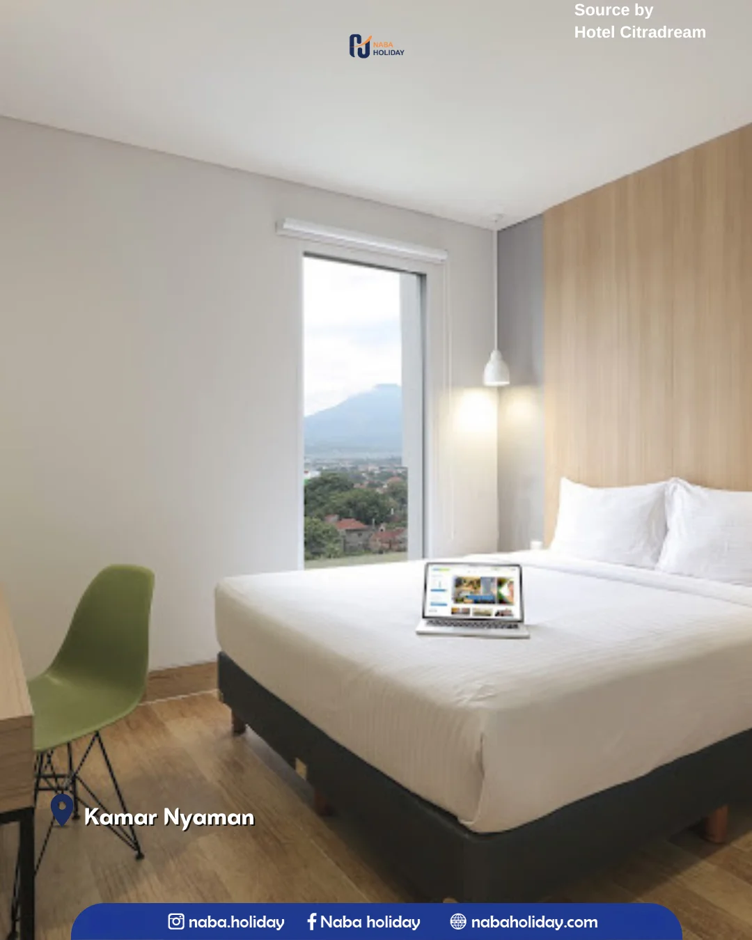 Kamar Nyamman hotel citradream cirebon