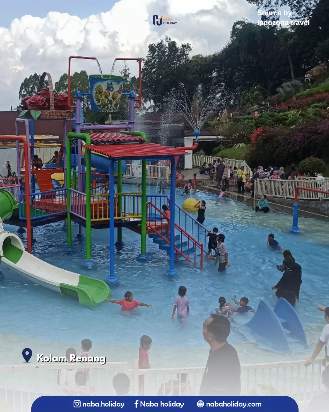 Kolam Renang taman rekreasi selecta