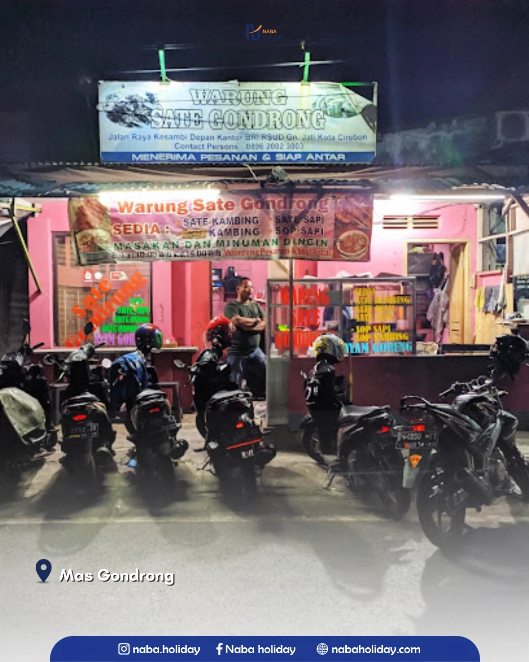 Mas Gondrong sate kalong Mas Gondrong sate kalong