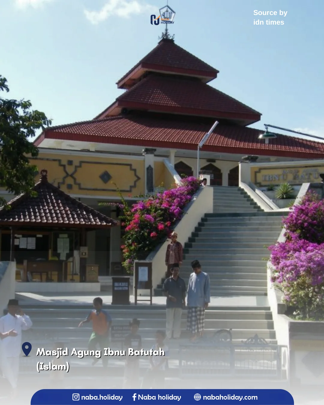 Masjid Agung Ibnu Batutah (Islam) Puja Mandala