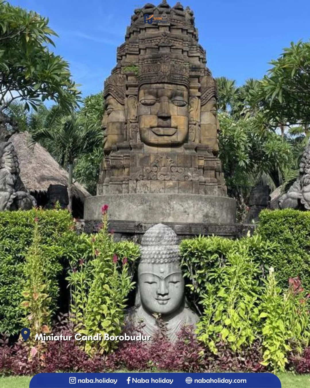 Miniatur Candi Borobudur