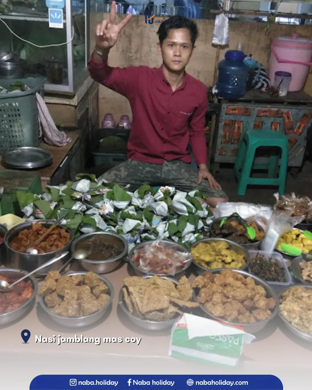 Nasi jamblang mas coy Nasi Jamblang