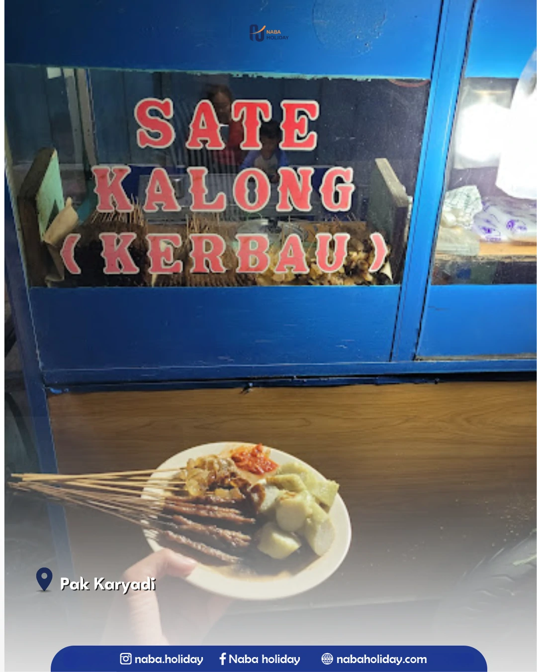 Pak Karyadi sate kalong Pak Karyadi sate kalong