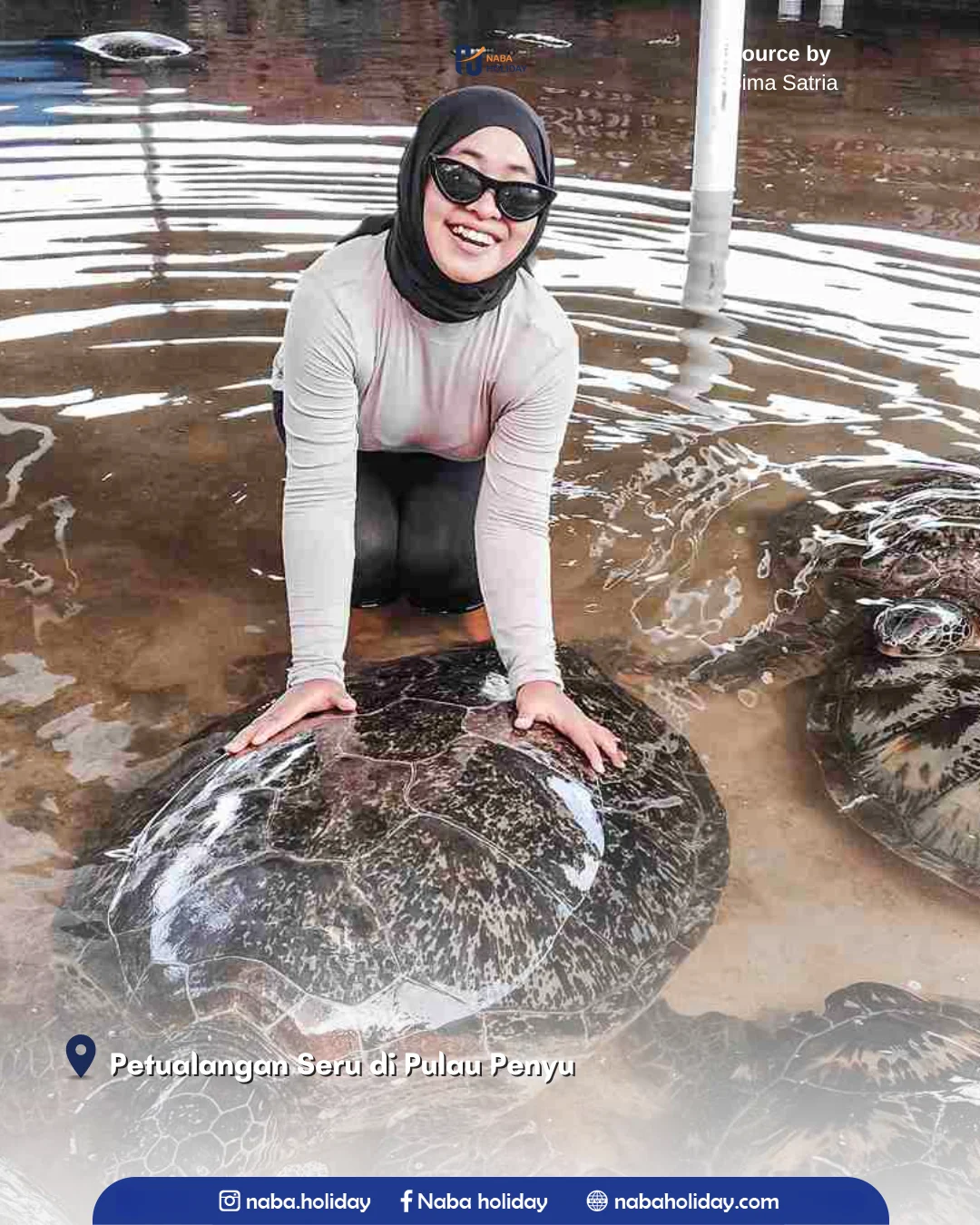 Petualangan Seru di Pulau Penyu Tanjung Benoa Beach