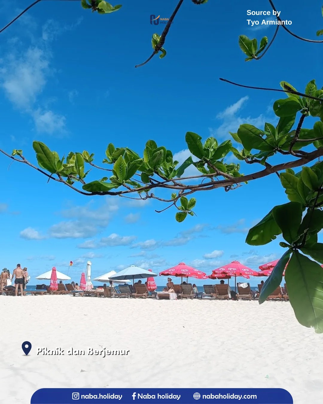 Piknik dan Berjemur Pantai Melasti