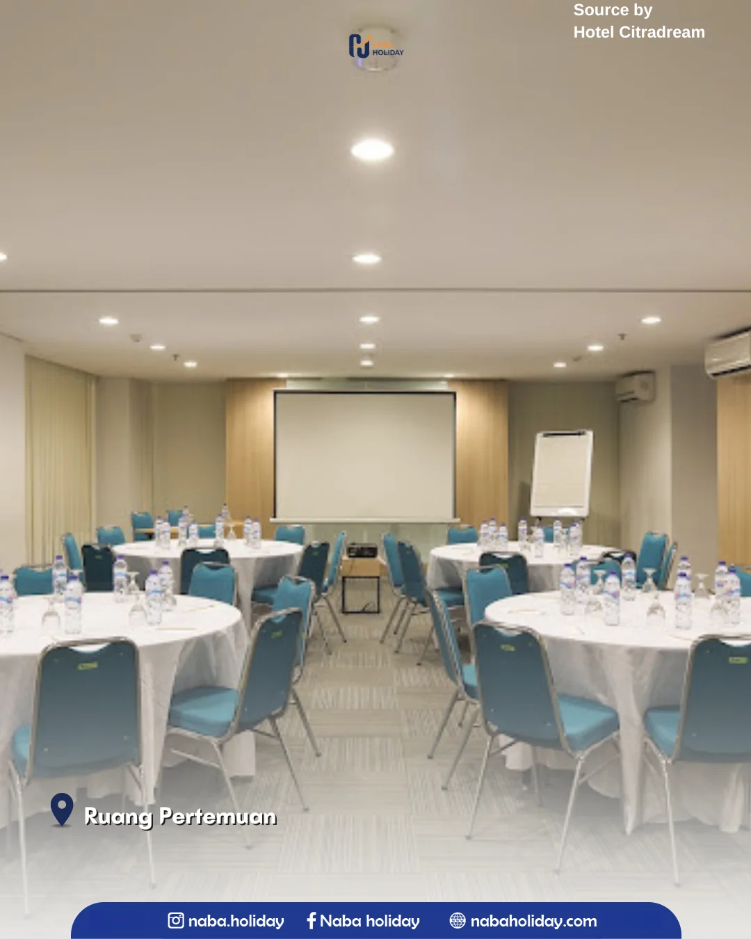 Ruang pertemuan hotel citradream cirebon