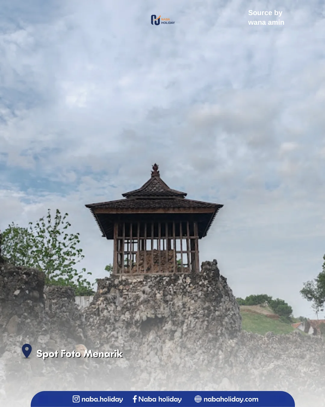 Spot Foto Menarik Gua Sunyaragi