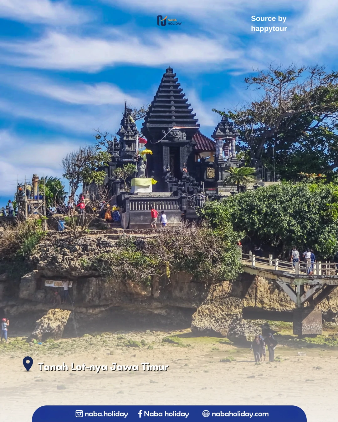 Tanah Lot-nya Jawa Timur Pantai Balekambang