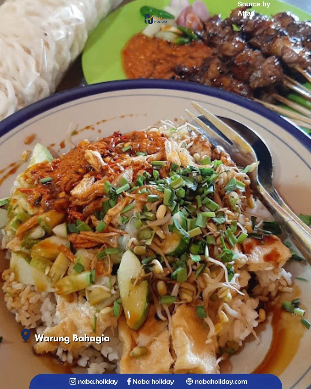 Warung Bahagia nasi lengko