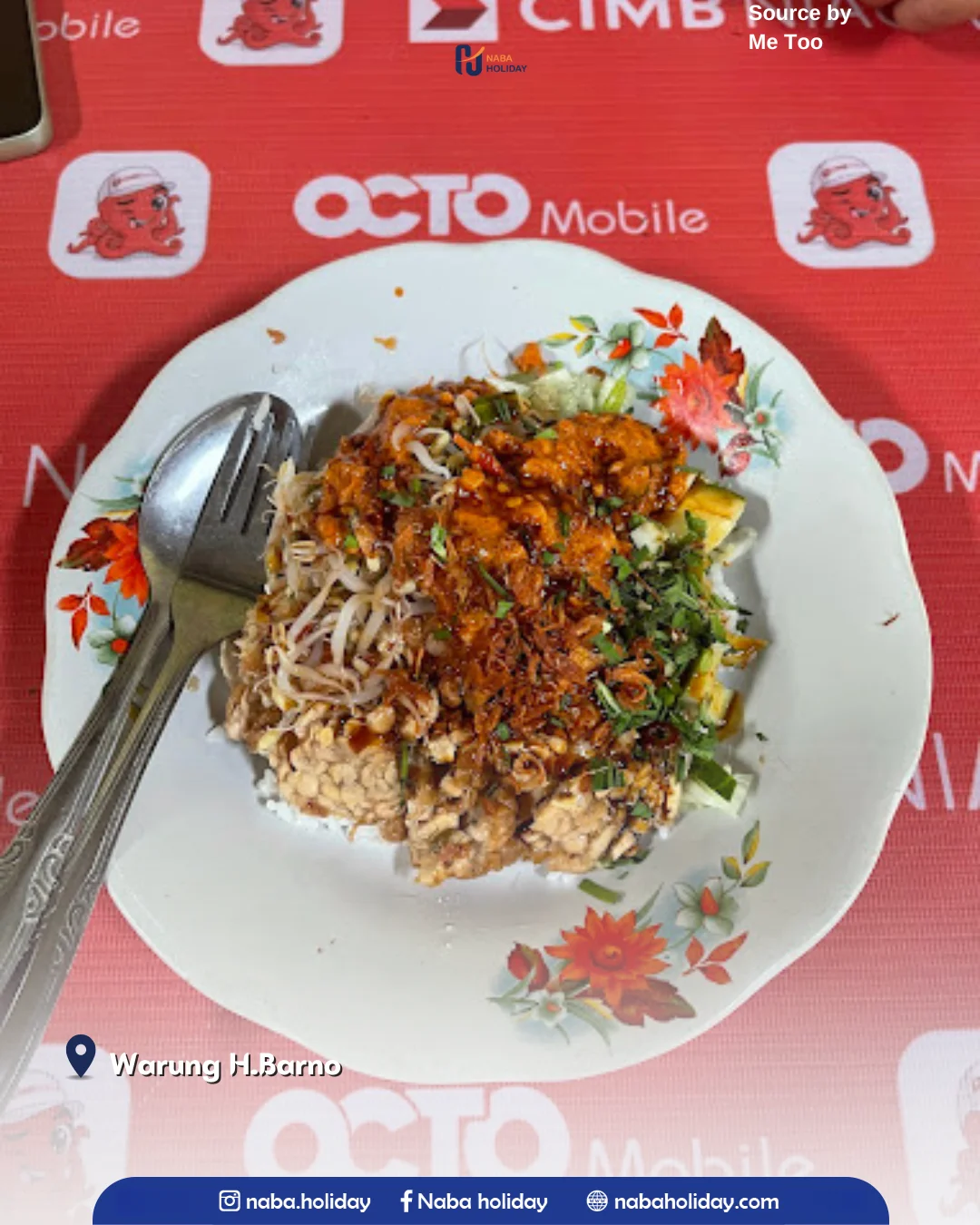 Warung H.Barno nasi lengko