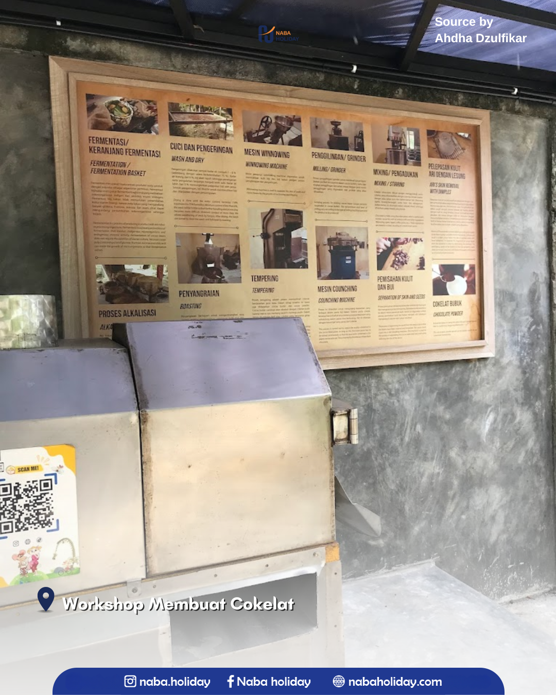 Workshop Membuat Cokelat Cocoa Land Bali