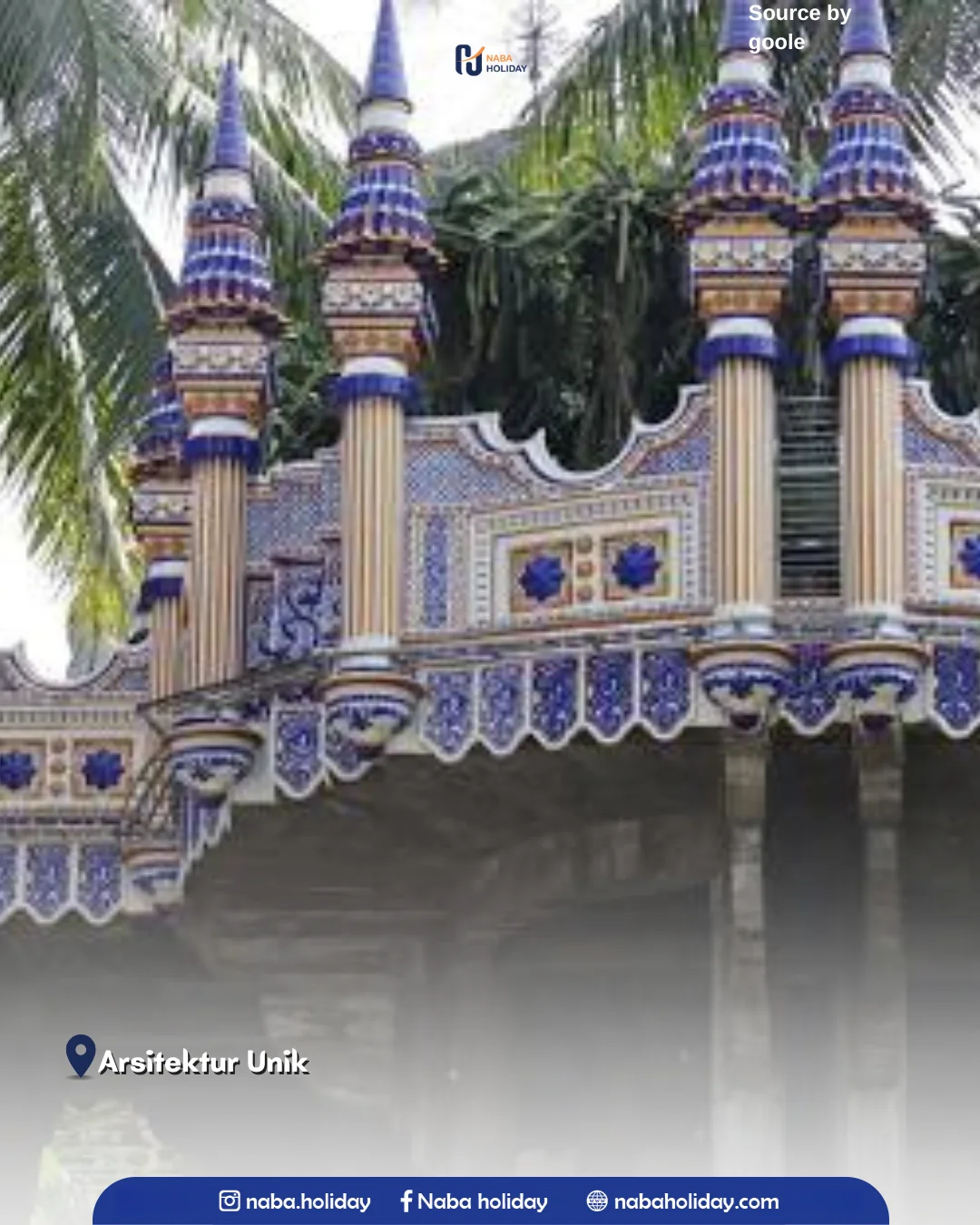Arsitektur Unik masjid tiban turen