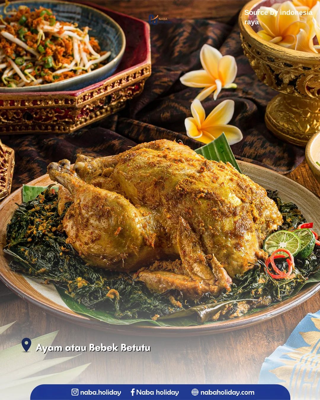 Ayam atau Bebek Betutu Brisa Makan enak di bali