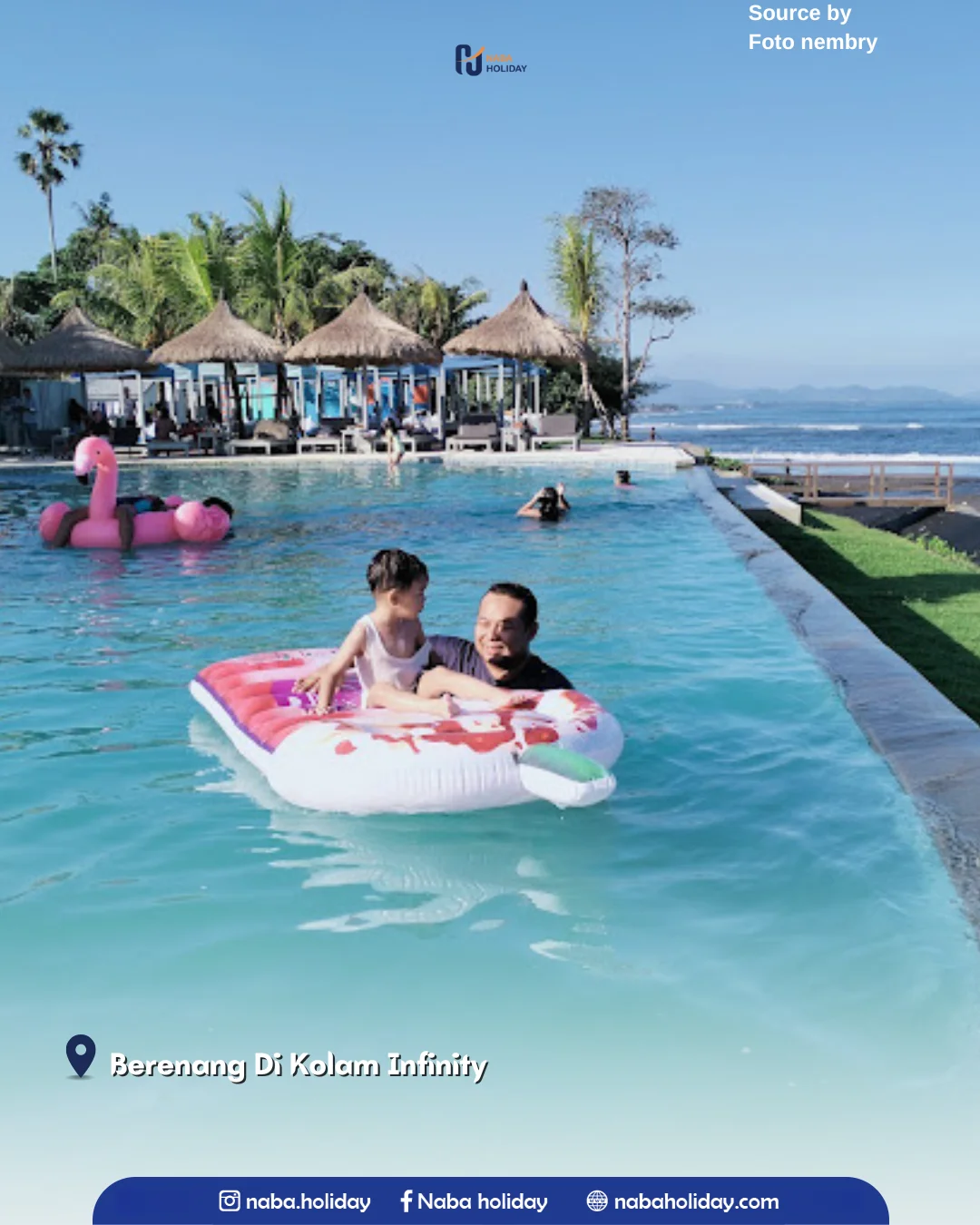 Berenang Di Kolam Infinity