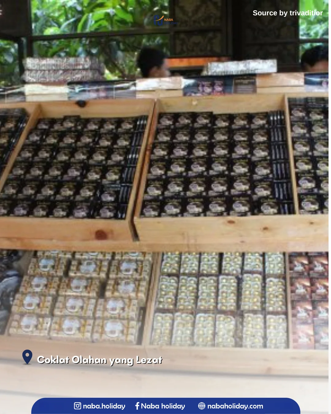Coklat Olahan yang Lezat Kampung Coklat Blitar