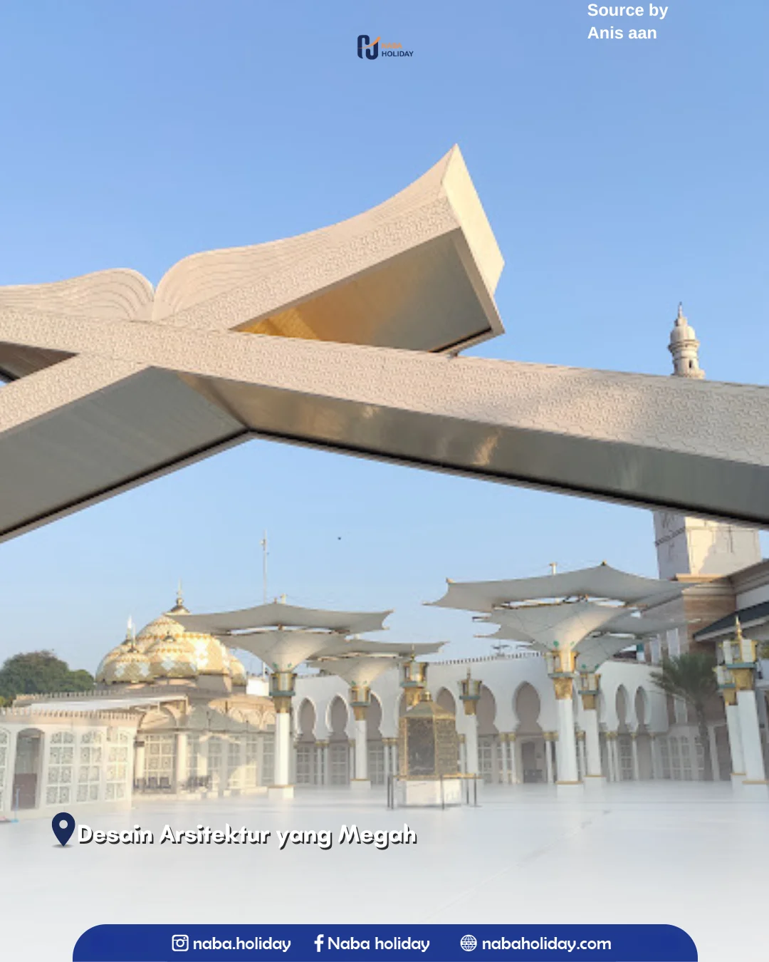 Desain Arsitektur yang Megah masjid ar rahman blitar