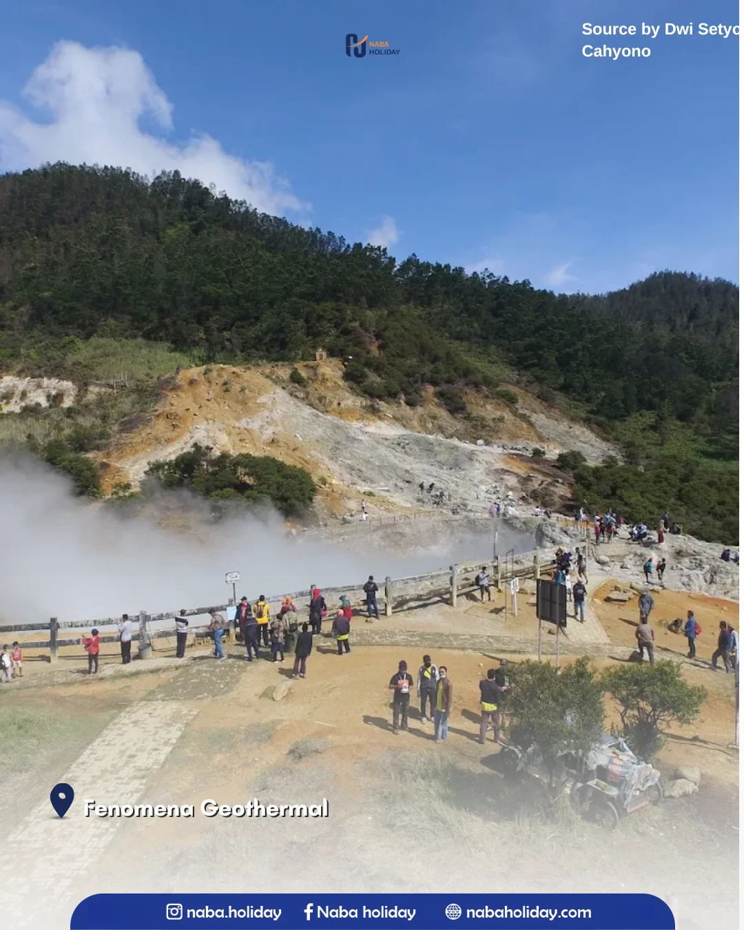 Fenomena Geothermal Kawah sikidang