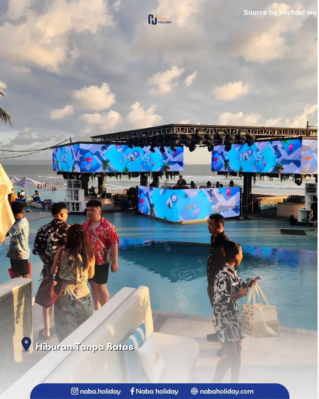 Hiburan Tanpa Batas Fine Atlas beach club bali