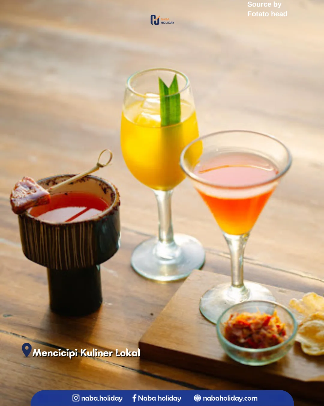 Mencicipi Kuliner Lokal potato beach club bali