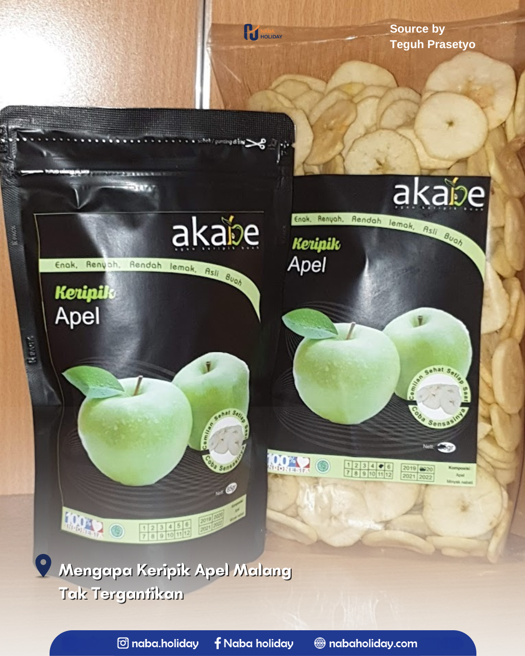 Mengapa Keripik Apel Malang Tak Tergantikan