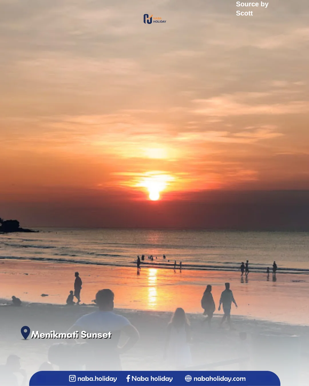 Menikmati Sunset jimbaran beach club bali