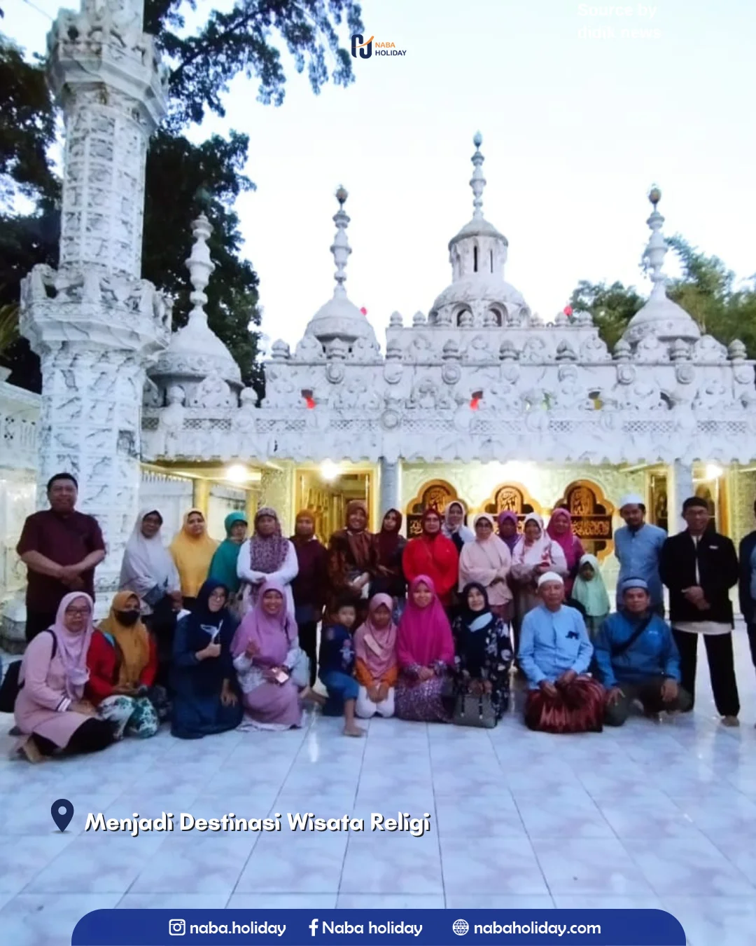 Menjadi Destinasi Wisata Religi masjid tiban turen