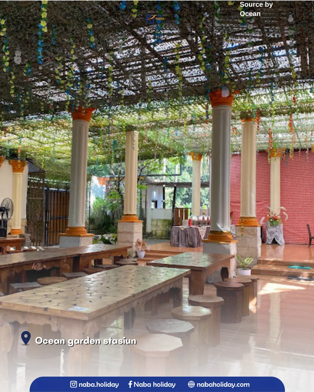 Ocean garden stasiun resto di malang