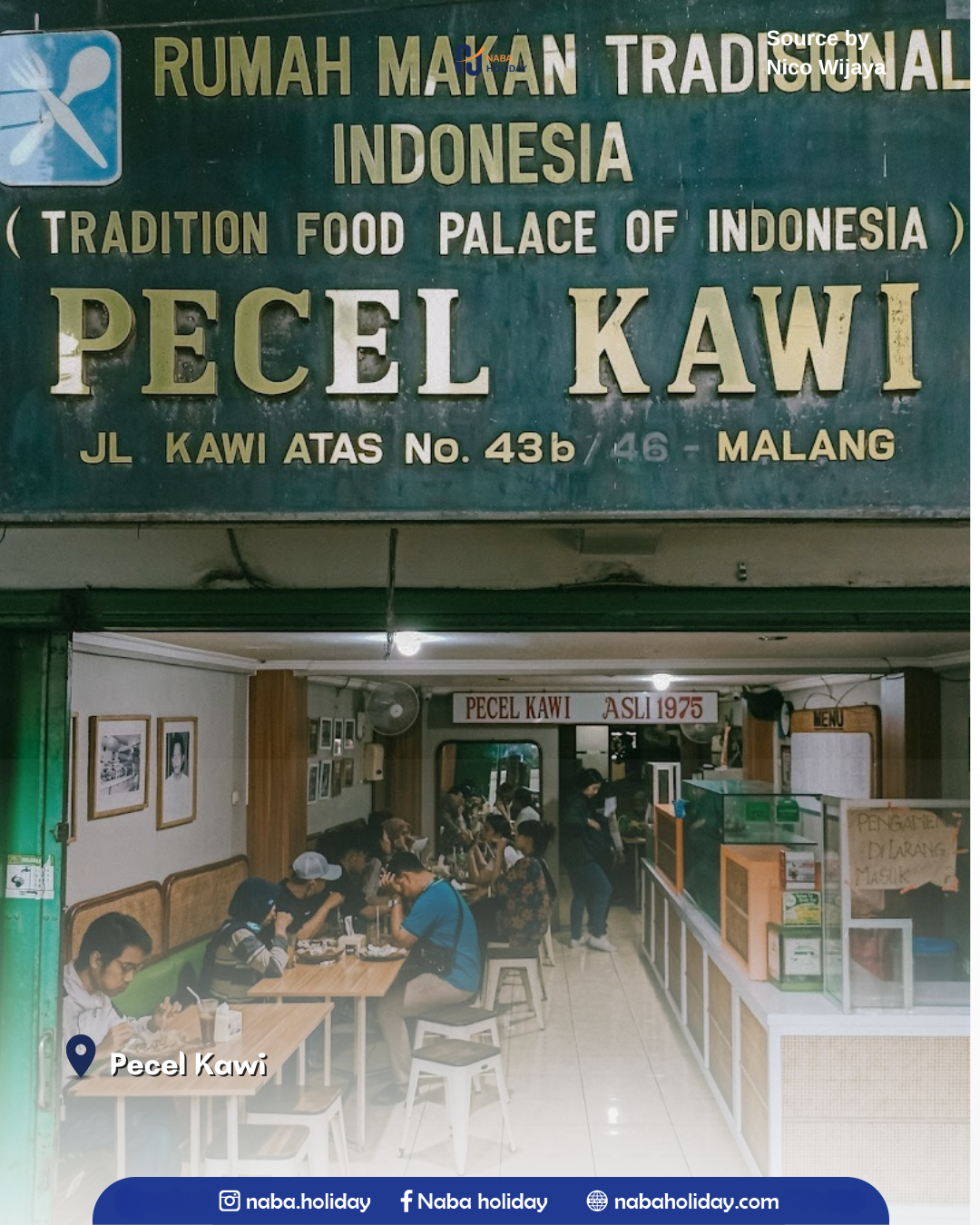 Pecel Kawi Tempat Makan di Malang