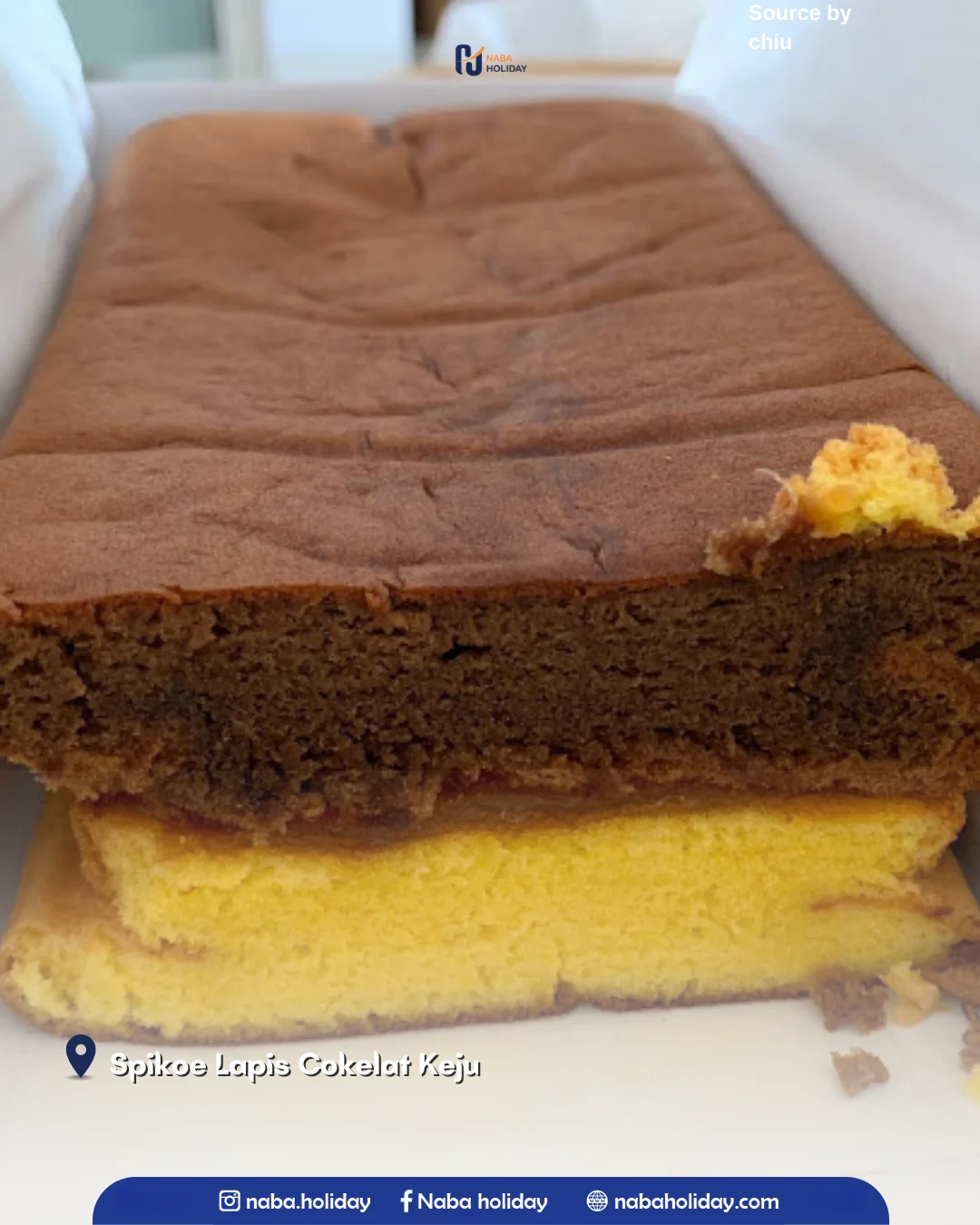 Spikoe Lapis Cokelat Keju