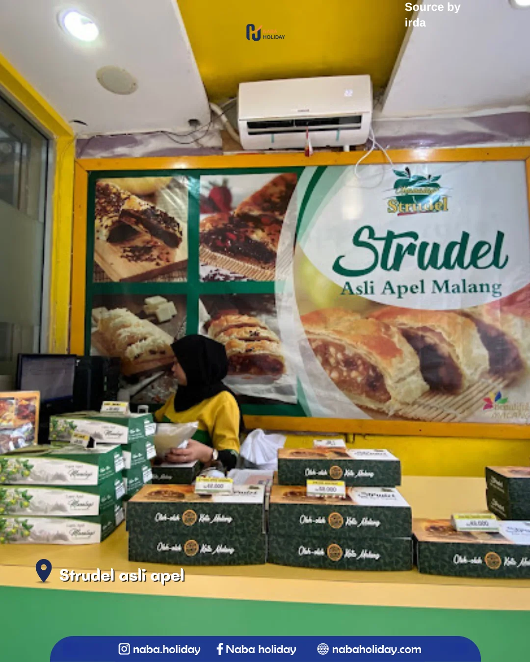Strudel asli apel strudel malang batu