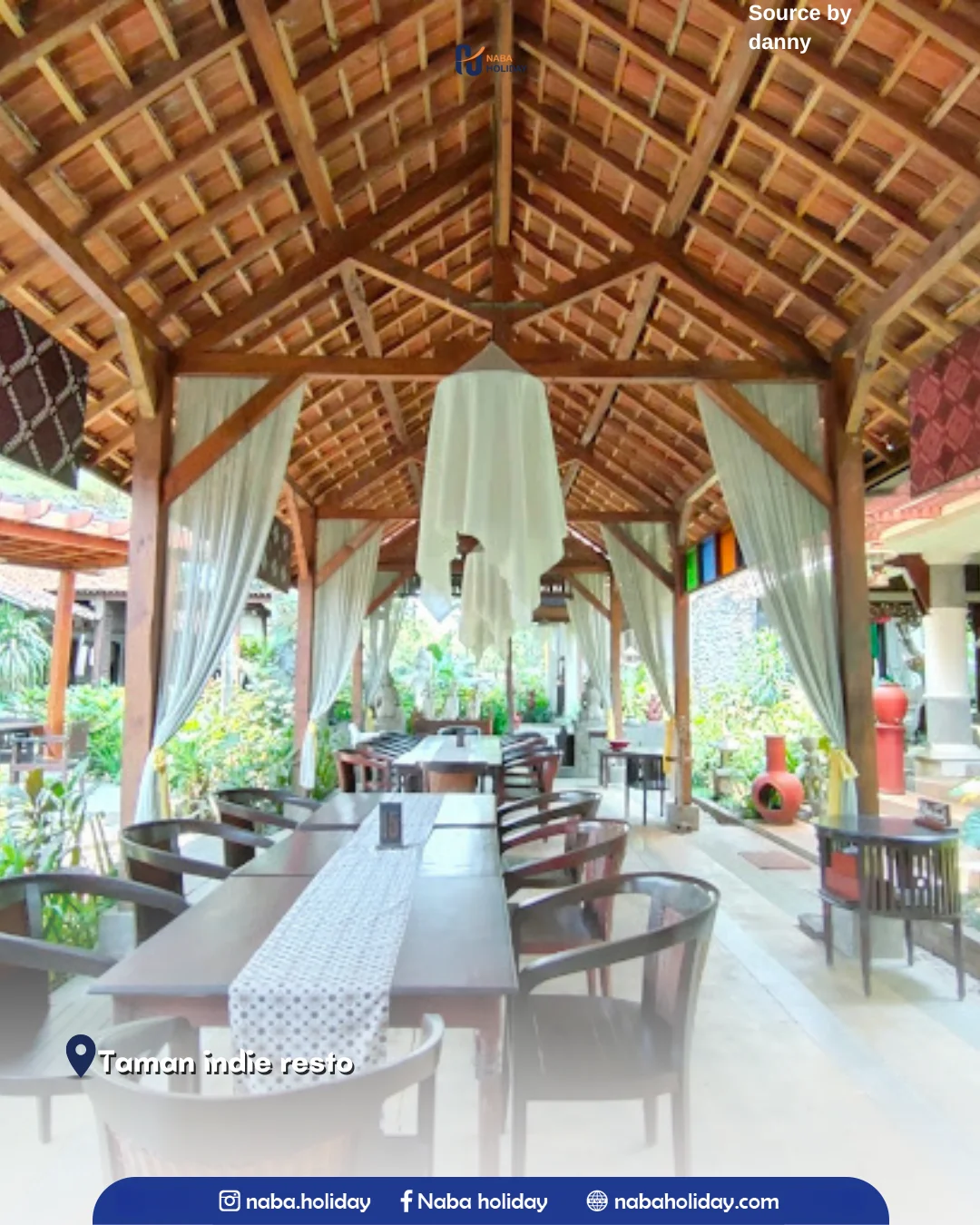 Taman indie resto resto di malang