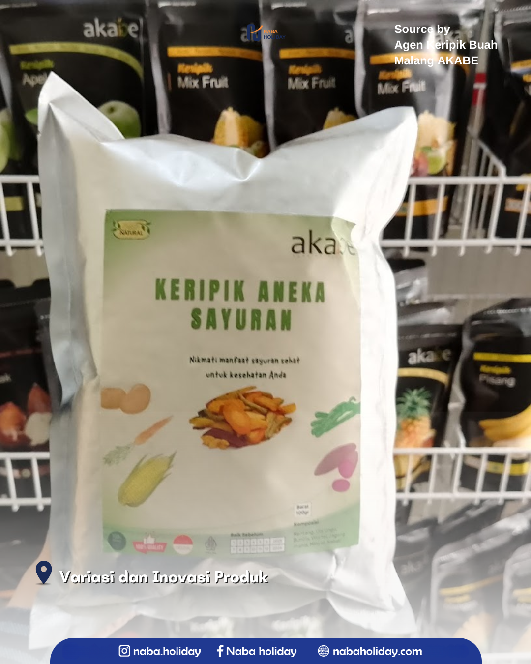 Variasi dan Inovasi Produk Keripik Apel Malang