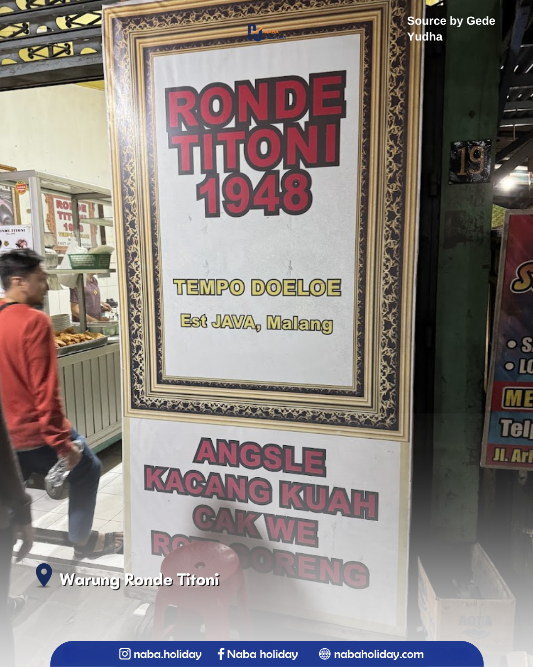 Warung Ronde Titoni Toko Oen