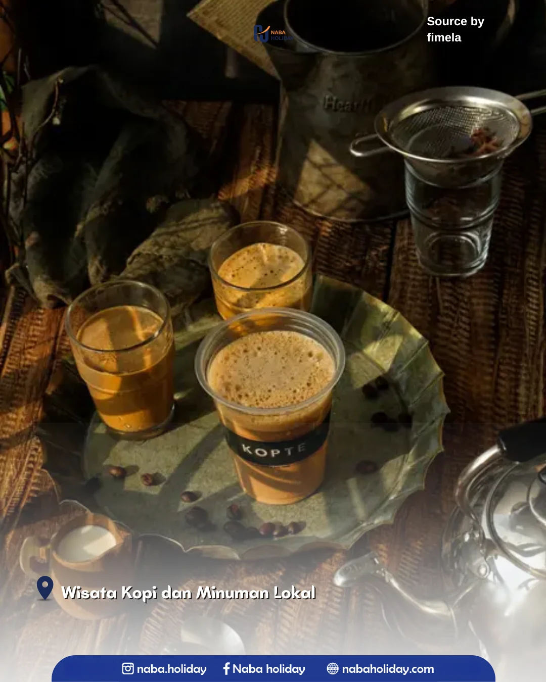 Wisata Kopi dan Minuman Lokal