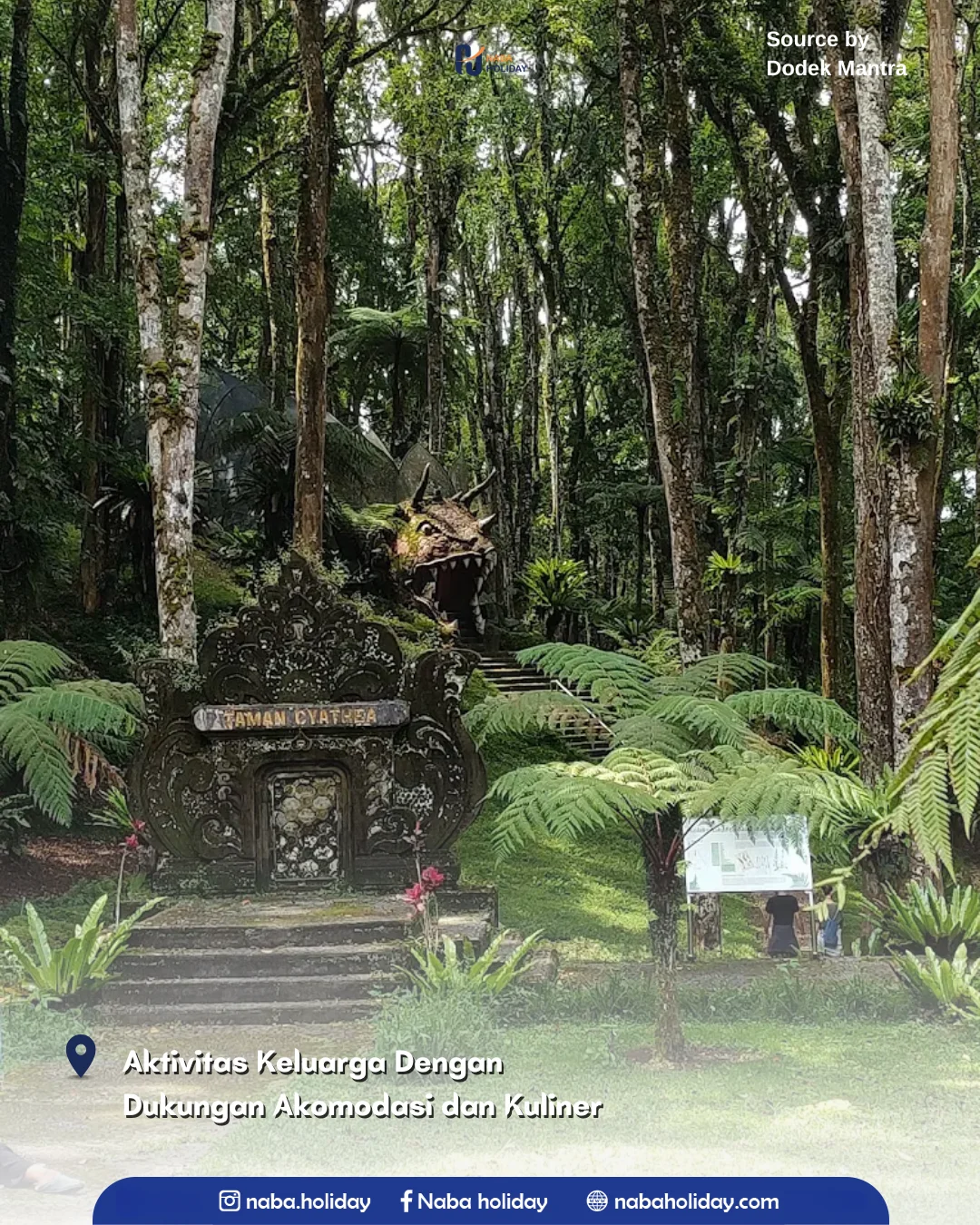 Aktivitas Keluarga Dengan Dukungan Akomodasi dan Kuliner
