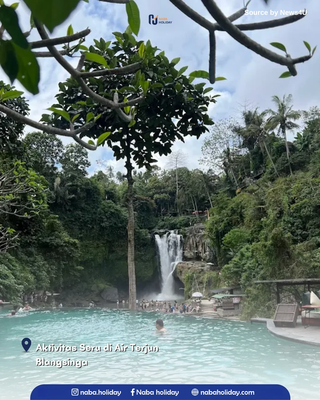 Aktivitas Seru di Air Terjun Blangsinga