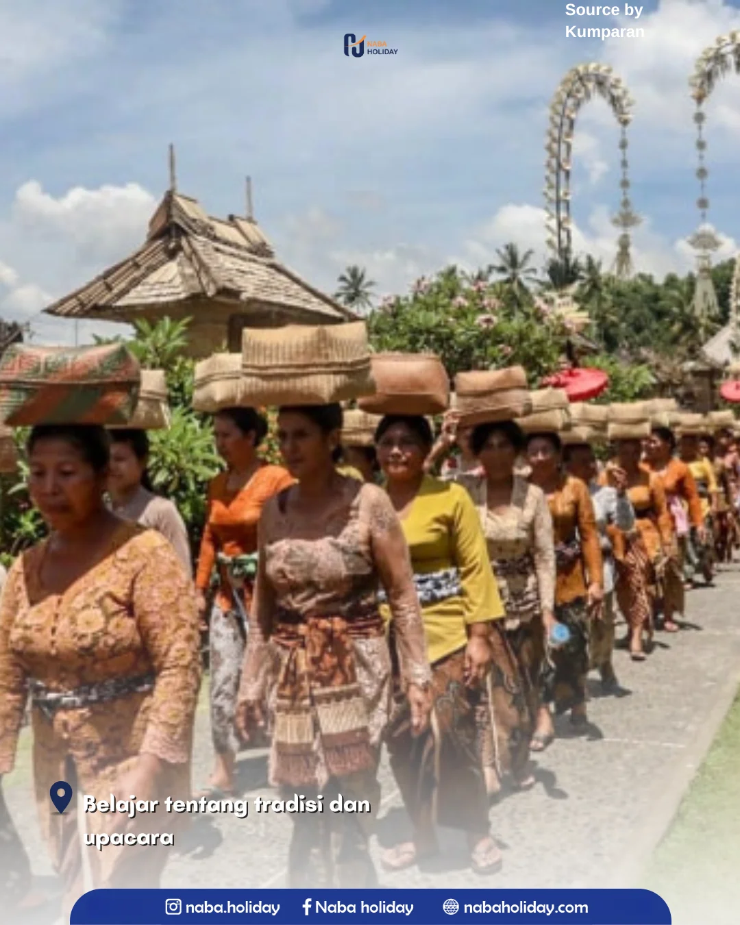 Belajar tentang tradisi dan upacara Desa Wisata Penglipuran