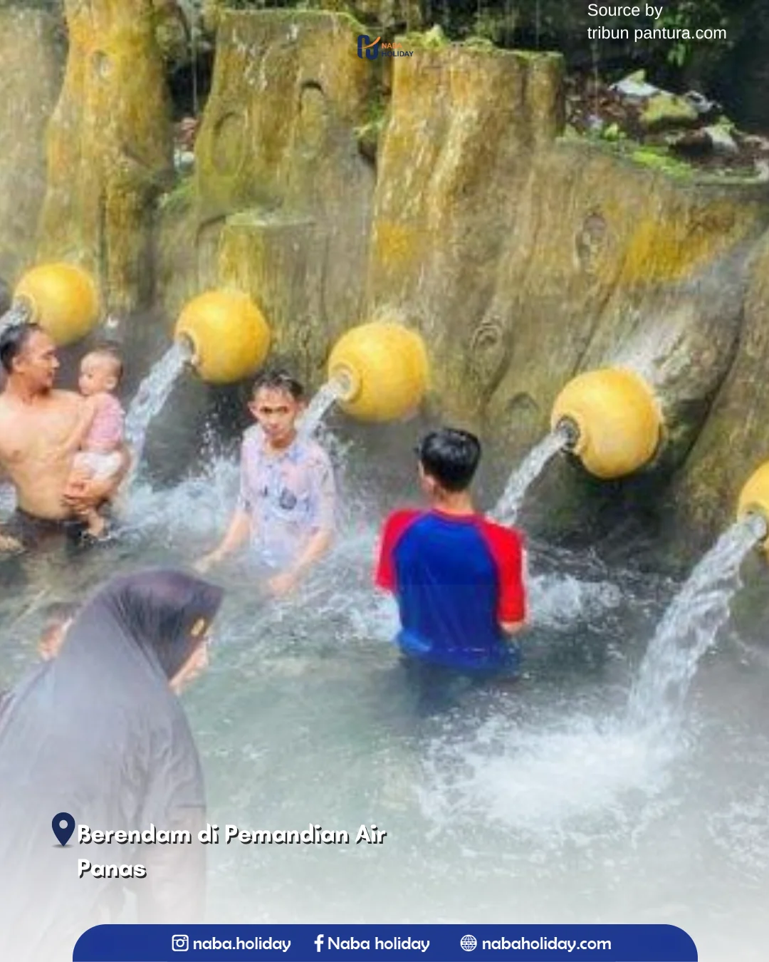 Berendam di Pemandian Air Panas joglo ageng guci