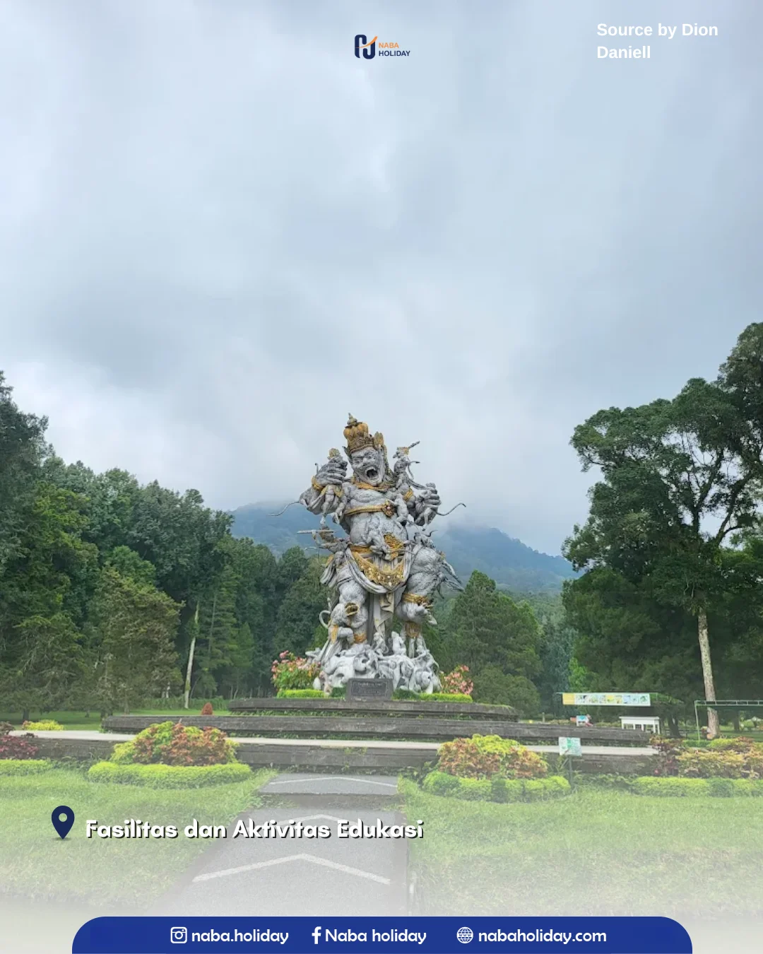Fasilitas dan Aktivitas Edukasi kebun raya eka karya bali