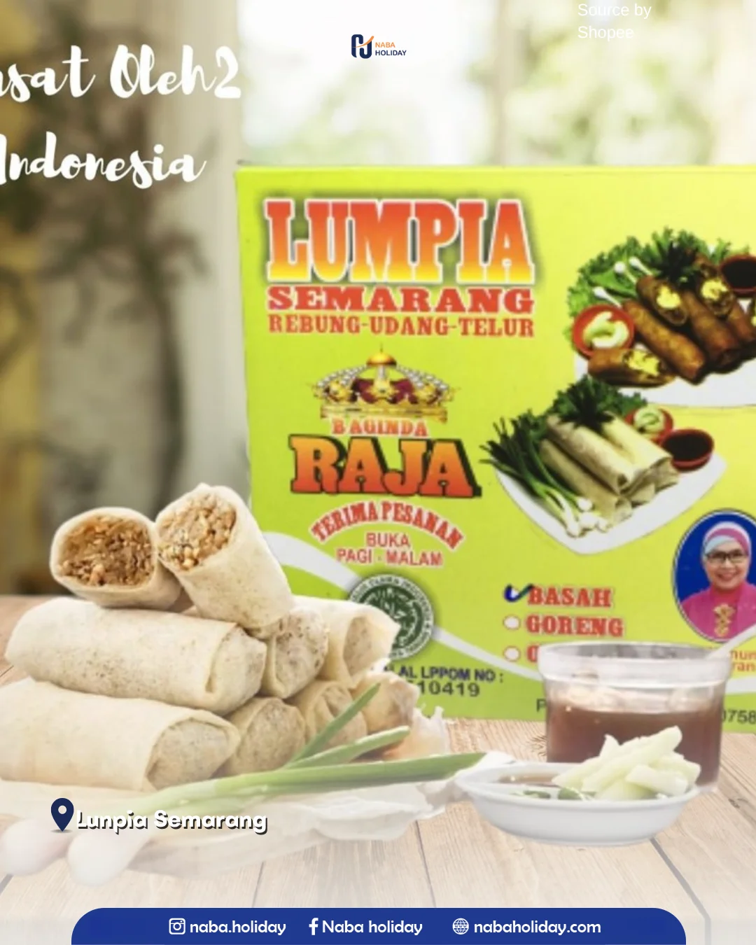 Lunpia Semarang oleh-oleh khas semarang